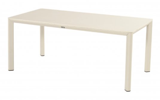 Stół ogrodowy Hartman KYRA 180×90 cm – aluminium i blat ceramiczny, kolor beż