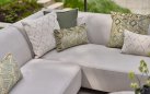 Sofa narożnikowa ogrodowa z podgrzewanym siedziskiem MONACO Sunbrella 