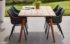Stół ogrodowy Hartman SOPHIE 170×100 cm – blat teak, obręcze nóg w 3 kolorach, elegancki design