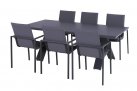Aluminiowy stół ogrodowy 220 cm z blatem HPL  XANADU Antracyt