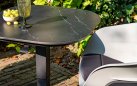 TUBB 70 Stół ogrodowy Hartman regulowany na wysokość aluminiowy z ceramicznym blatem