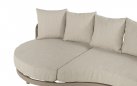 BJORN 286 Sofa ogrodowa Hartman lounge rope aluminium beż
