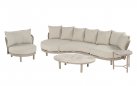 BJORN 286 Sofa ogrodowa Hartman lounge rope aluminium beż
