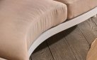 BJORN 286 Sofa ogrodowa Hartman lounge rope aluminium biała