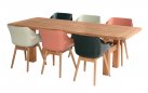 Stół ogrodowy Hartman YASMANI 240×100 cm – teak naturalny, konstrukcja z litego drewna, klasyczny de