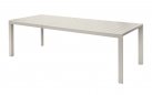 NAXOS beżowy stół ogrodowy aluminiowy rozkładany 160–240×90
