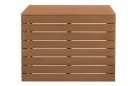 SAINT TROPEZ zestaw ogrodowy narożny aluminium resin wood antracytowy