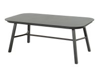 Stół ogrodowy TUBB 185×100 Hartman aluminiowy blat ceramiczny antracyt stół na taras nowoczesny