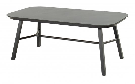 Stół ogrodowy TUBB 185×100 Hartman aluminiowy blat ceramiczny antracyt stół na taras nowoczesny