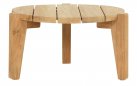 Stolik lounge kawowy LEONORA Hartman teakowy Ø64 cm meble ogrodowe i na taras