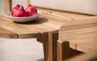 Stolik lounge kawowy LEONORA Hartman teakowy Ø64 cm meble ogrodowe i na taras