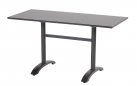 Stół ogrodowy Hartman SOPHIE 140×65 cm – składany stół HPL & aluminium, nogi antracyt