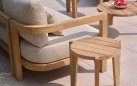 Zestaw ogrodowy lounge MOIRA Hartman teak 5 osobowy sofa 2 fotele 2 stoliki poduszki weatherready 20