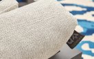 Santorini Rope AppleBee narożnik ogrodowy aluminiowy 318×240 cm z poduszkami BEE WETT® i stolikiem ceramicznym