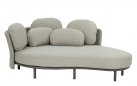 CHILL OUT DAYBED leżanka ogrodowa 2-osobowa z poduszkami BEE WETT® taupe AppleBee