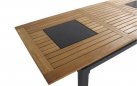 Rozkładany stół aluminiowo-teakowy CONCEPT 180/240 HArtman
