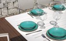 PORTO ERCOLE stół ogrodowy aluminiowy rozkładany 200–300×102 biały