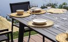 PORTO ERCOLE stół ogrodowy aluminiowy rozkładany 200–300×102 antracyt
