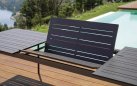 PORTO ERCOLE stół ogrodowy aluminiowy rozkładany 200–300×102 antracyt