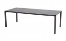 Stół ogrodowy Hartman VICTORIO 220×100 cm – aluminiowa konstrukcja i blat HPL (kamień), antracyt, nowoczesny design