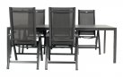 Stół Hartman CALIFORNIA HPL 225×100 cm – aluminium, blat HPL, kolor antracyt – stylowy stół ogrodowy
