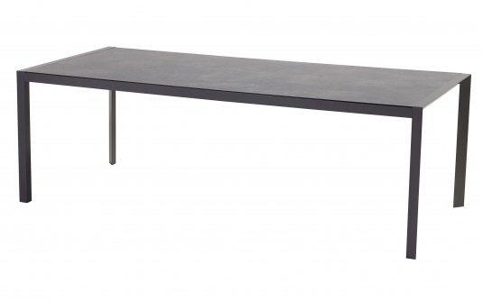 Stół Hartman CALIFORNIA HPL 225×100 cm – aluminium, blat HPL, kolor antracyt – stylowy stół ogrodowy