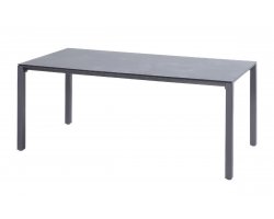Stół ogrodowy Hartman VICTORIO 180×90 cm – konstrukcja aluminiowa i blat HPL (efekt kamienia), kolor