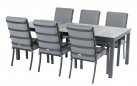 Stół ogrodowy COMINO aluminium blat ceramika 223×100×75 cm antracyt