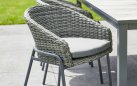 Stół ogrodowy COMINO aluminium blat ceramika 223×100×75 cm antracyt