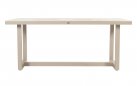 Stół ogrodowy LUTO aluminium ceramika długość 180 cm kolor taupe piaskowy beżowy
