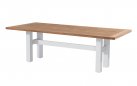 Stół ogrodowy HERON Hartman teak aluminium 240x100 cm 6-8 osobowy taras i ogród