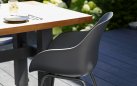Stół ogrodowy HERON Hartman teak aluminium 240x100 cm 6-8 osobowy taras i ogród