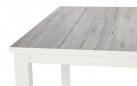 Biały stół ogrodowy COMINO aluminium blat ceramika 163 × 100 × 75 cm 