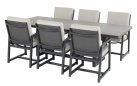 Stół ogrodowy LUTO aluminium ceramika długość 240 cm antracyt