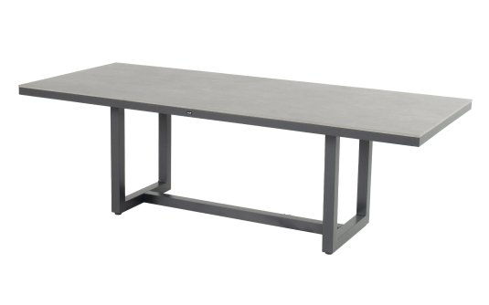 Stół ogrodowy LUTO aluminium ceramika długość 240 cm antracyt Stół ogrodowy LUTO aluminium ceramika długość 240 cm antracyt