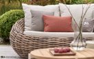 COCOON BOUCLÉ zestaw ogrodowy z technorattanu z poduszkami BEE WETT® boucle