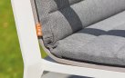 Zestaw stołowy na taras biuały aluminiowy STELVIO Life krzesła PRIMAVERA