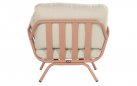 Zestaw ogrodowy TOSCANA aluminium poduszki sofa 3-osobowa stoliki kolor mocha beige
