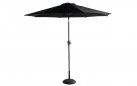 Parasol ogrodowy SUNLINE aluminium poliester średnica 270 cm  / czarny