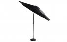 Parasol ogrodowy SUNLINE aluminium poliester średnica 270 cm  / czarny