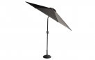Parasol ogrodowy SUNLINE aluminium poliester średnica 270 cm  / grafitowy
