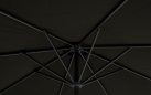 Parasol ogrodowy SUNLINE aluminium poliester średnica 270 cm  / grafitowy