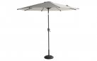 Parasol ogrodowy SUNLINE aluminium poliester średnica 270 cm  / jasnoszary