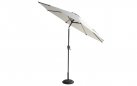 Parasol ogrodowy SUNLINE aluminium poliester średnica 270 cm  / jasnoszary