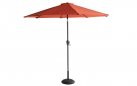 Parasol ogrodowy SUNLINE aluminium poliester średnica 270 cm  / pomarańczowy