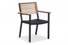 Komplet mebli stołowy 10-cio osobowy YORK Higold czarny teak