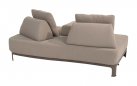 Szeroka sofa ogrodowa wypozcynkowa SANTORINI 4SO obicie tkaniną boucle