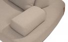 Szeroka sofa ogrodowa wypozcynkowa SANTORINI 4SO obicie tkaniną boucle