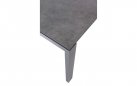 Stół ogrodowy 160x95 cm aluminiowy GOA z blatem HPL szary