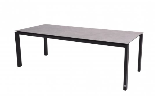 Stół ogrodowy 280x95 cm aluminiowy GOA z blatem HPLszarym Stół ogrodowy 280x95 cm aluminiowy GOA z blatem HPLszarym